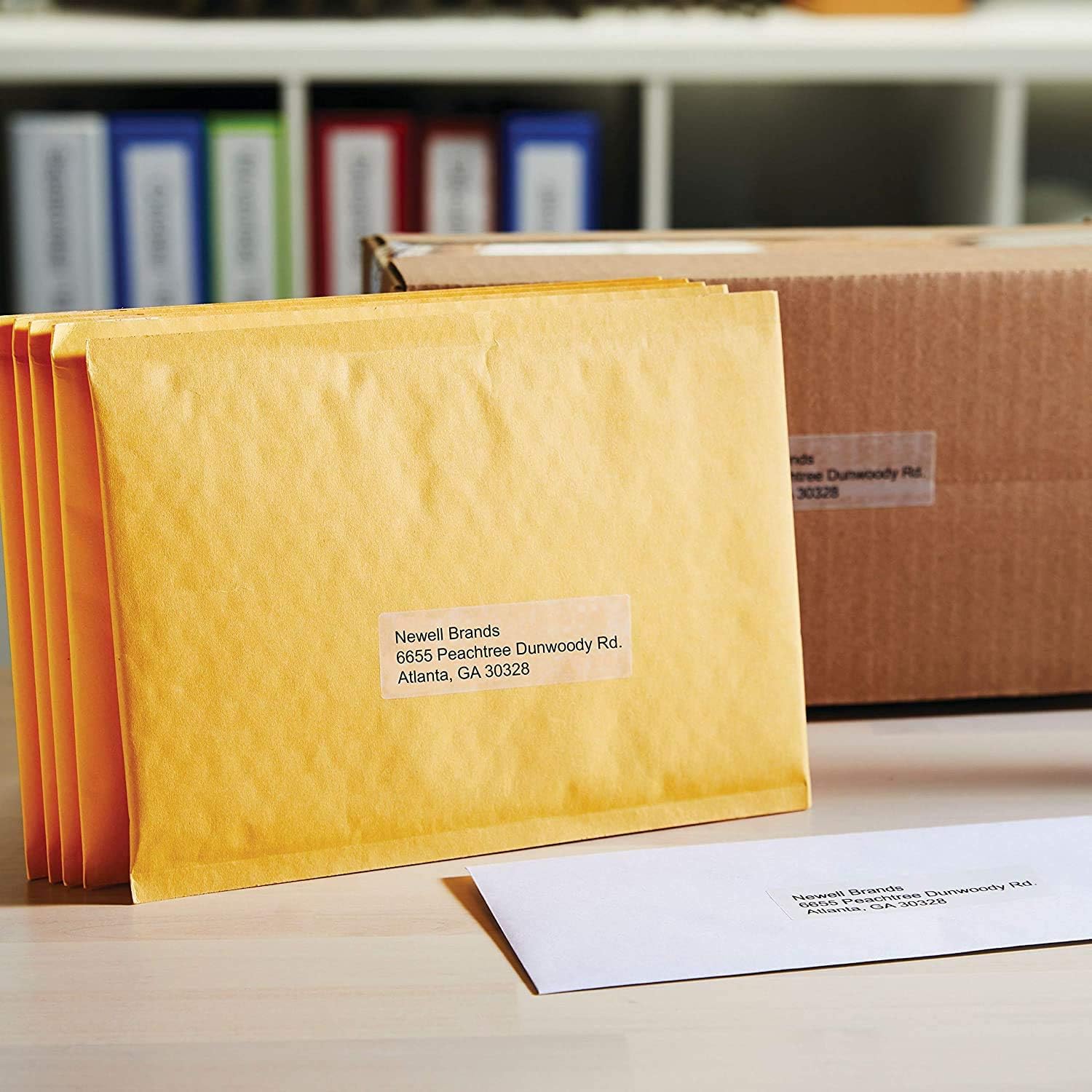 DYMO LabelWriter 450 Thermal Label Printer with 2 rolls of 350 White Mailing Address Labels : Office Products