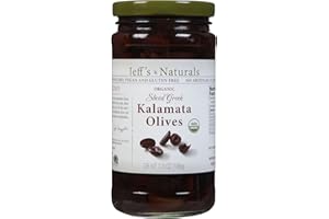 JEFF'S GARDEN Jeff's Naturals Organic Sliced Greek Kalamata Olives - 7 oz