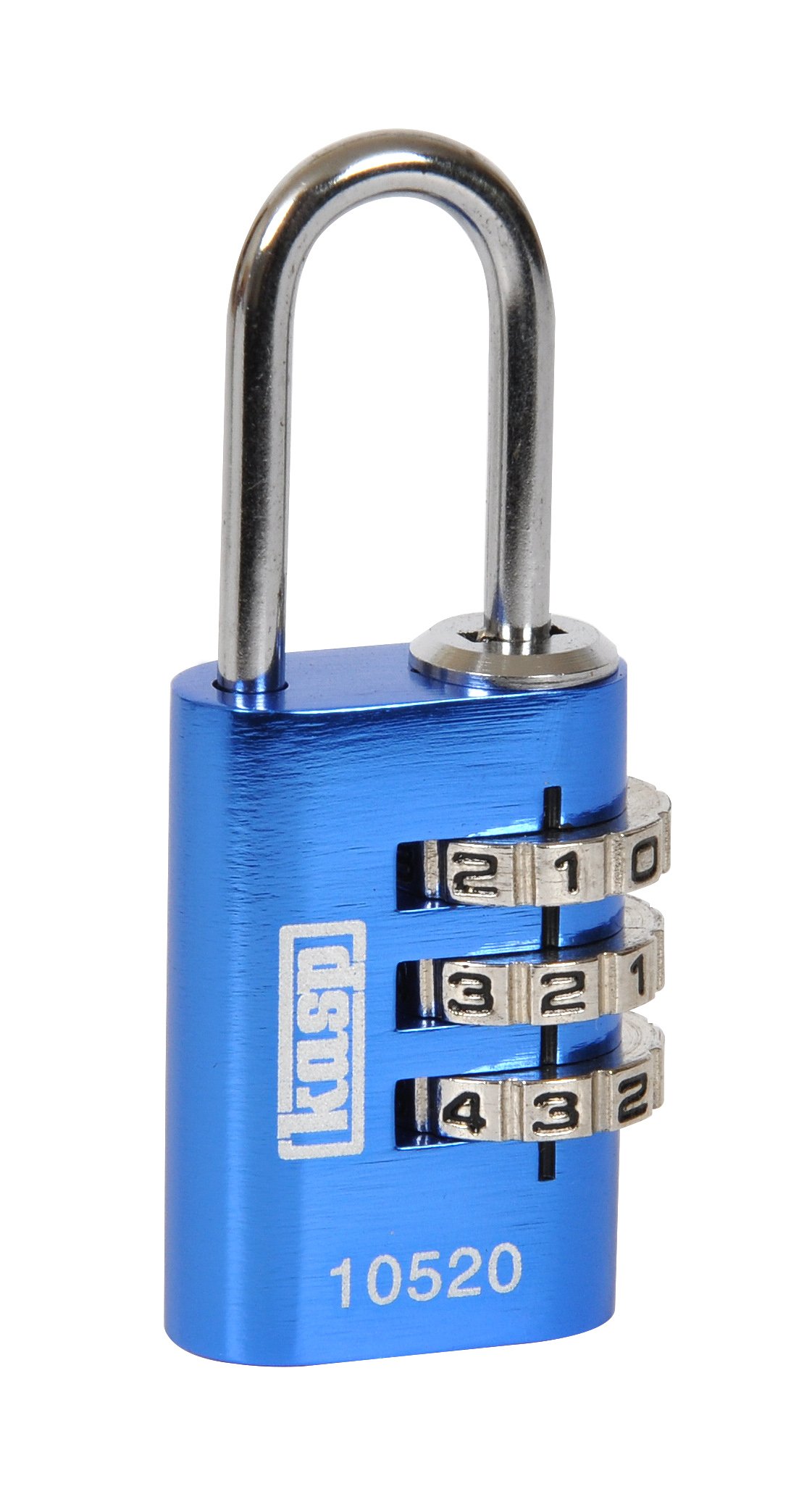 Kasp K10520BLUD 105 Series Aluminium Combination Padlock - Blue