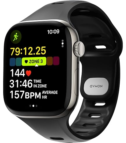 Amazon.com: NOMAD Sport Band for Apple Watch - 41mm/42mm | Black