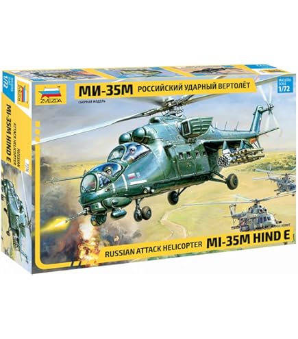 Amazon.com: Trumpeter 1/35 Scale Mill Mi24V Hind E Helicopter