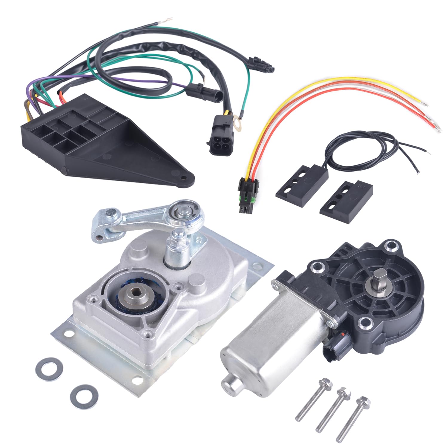 Photo 1 of CNRAQR RV Step Motor Conversion Kit for B Curved Linkage, Replacement Parts for Kwikee 28, 31, 37 and 39 Series Electric Steps - 379161 1101426 909510000