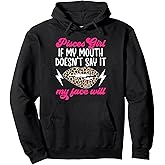 Pisces Girl Funny Pisces Zodiac Sign Pisces Horoscope Pullover Hoodie