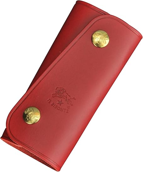Amazon Co Jp イルビゾンテ Il Bisonte ユニセックス 大ロングサイズ キーケース 134レッド 並行輸入品 服 ファッション小物