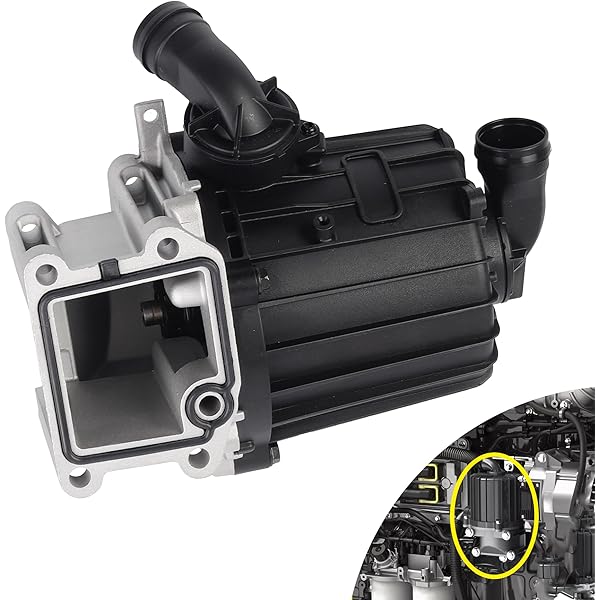 Amazon.com: Highfil 21679517 Crankcase Ventilation Oil Separator 