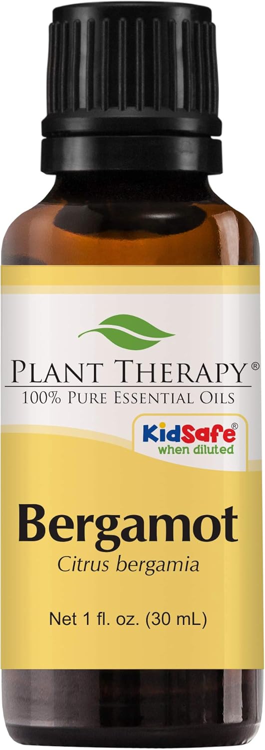 Plant Therapy Bergamot Essential Oil 100% Pure, Undiluted, Natural Aromatherapy, Therapeutic Grade 10 mL (1/3 oz): Beauty