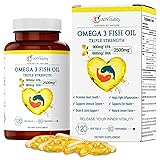 Omega 3 Triple Strength EPA DHA Supplement - 2500mg
