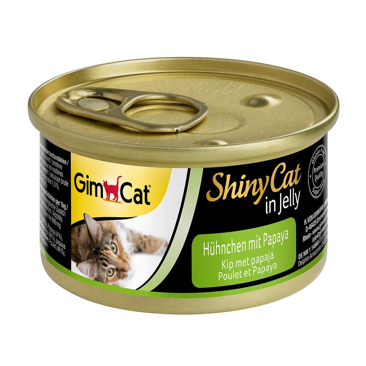 GimCat ShinyCat in Jelly / Cat food with poultry in jelly for adult