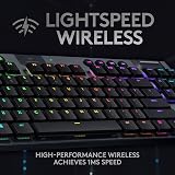 Logitech G G915 TKL Wireless Mechanical Keyboard UK Layout Black view 2