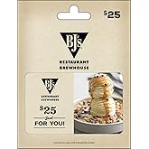 BJ's Restaurant & Brewhouse Physical Gift Card