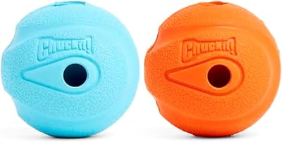 Chuckit The Wistler 6 cm Dog Toy - Whistling Rubber Ball
