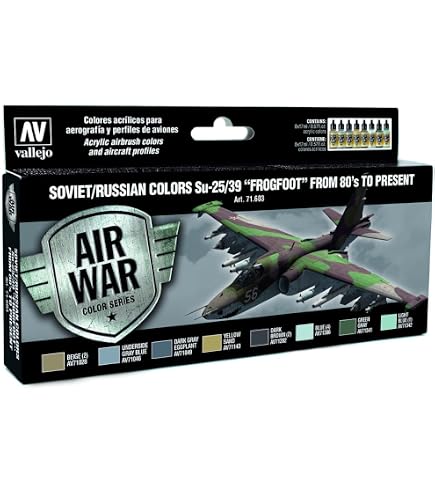 Amazon.com: Vallejo - Air War Color Series Soviet/Russian MiG-21