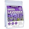 Jarteela - Dried Lavender Flowers - 3.53oz/100g - Premium Natural Food-grade Edible Flowers - Culinary Lavender Buds - Non-GMO - Perfect for Tea, Baking, Lemonade, DIY, Sachets
