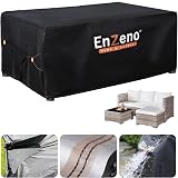 Enzeno Outdoor Rectangular Furniture Cover 210x110cm Waterproof 420D