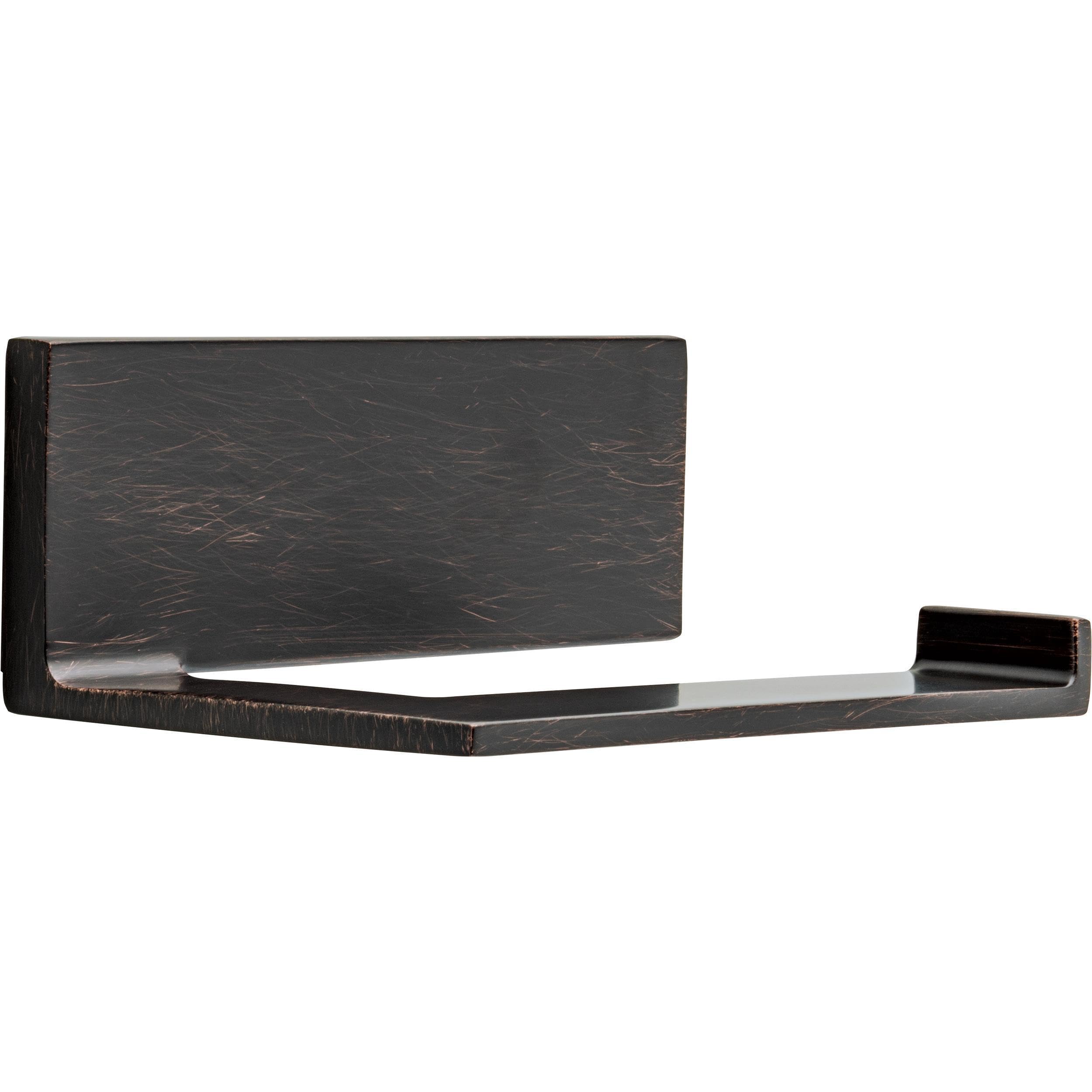 Delta Faucet Bathroom Accessories 77750-RB Vero Toilet Paper Holder, SpotShield Venetian Bronze