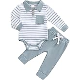 Newborn Baby Boy Girl Clothes Ribbed Knitted Long Sleeve Romper Pants Solid Cotton Infant Fall Winter Outfits 2Pcs