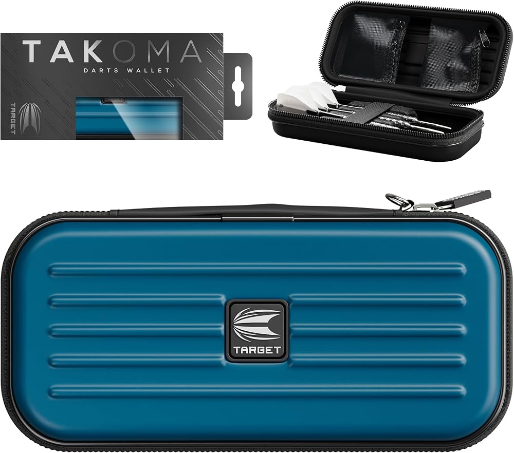 Target Darts Takoma Dart Wallet Blue Regular Size Case 3 Darts & Accessories
