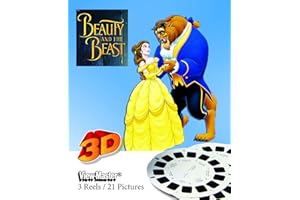 3DSTEREO VIEWMASTER ViewMaster- Beauty and The Beast - 3 Reels Set -
