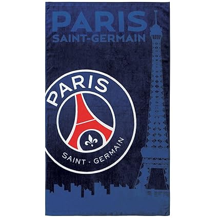Psg Serviette Drap De Bainplage Paris Saint Germain Club