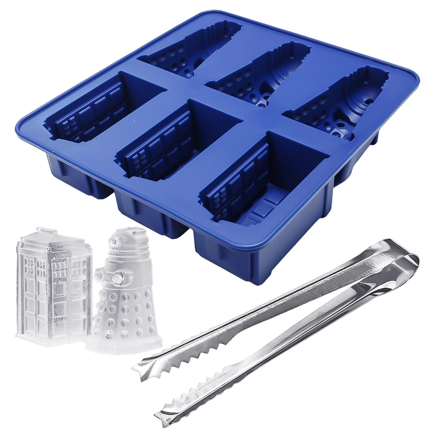 1 Piece of Ice Tray Model, 1 Piece of Ice Clip, Whiskey Ice Maker, Creative Ice Tray, Silicone Ice Tray, Shaped Ice Tray Mold