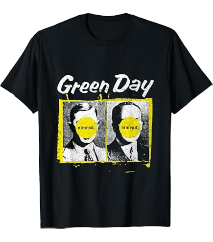 Amazon.com: Green Day 1994 Dookie Tour Classic Fit T-Shirt Black
