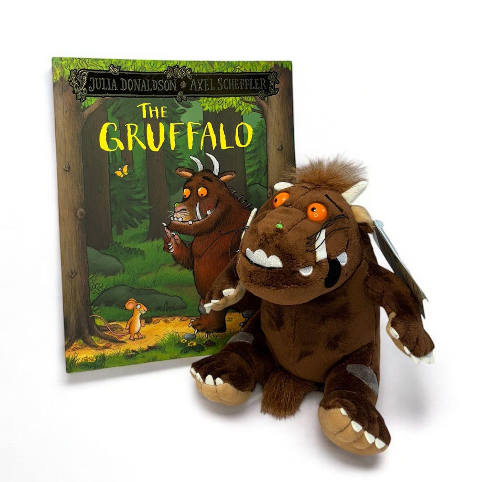 Children's Book & Soft Toy Gift Set with Reading Journal | Plush & Storybook Bundle for Kids | Perfect for Bedtime & Gifts | Supporting a Charity (The Gruffalo) — image 1