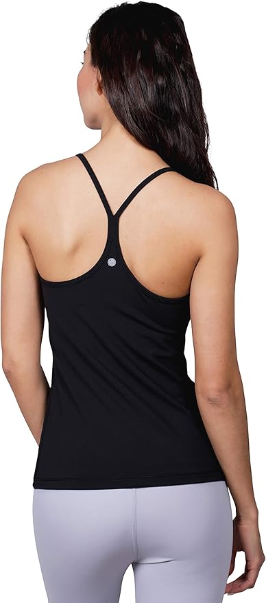 Yogalicious Ultra Soft Lightweight Camisole Tank Top with Built-in ...