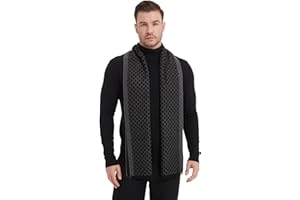 EP Mode Men's Winter Scarf, Cashmere Feel, Super Soft & Warm