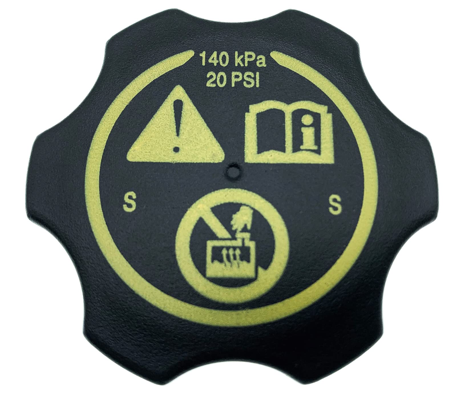 Photo 1 of 2000-2022 Universal Coolant Reservoir Cap for Chevy GMC Buick Cadillac -Silverado 1500 2500 3500 Express Avalanche Suburban Captiva Cavalier Equinox Malibu Savana Sierra Yukon Radiator Surge Tank Cap