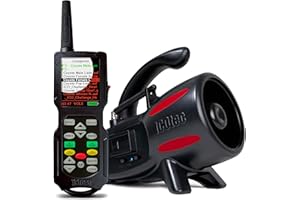 Icotec Hellion+ Game Call - Designed for Coyote, Fox, Bobcat, Raccoon Hunting - 165 Sounds Included, 300 Yard Remote Range, Clearest Sound