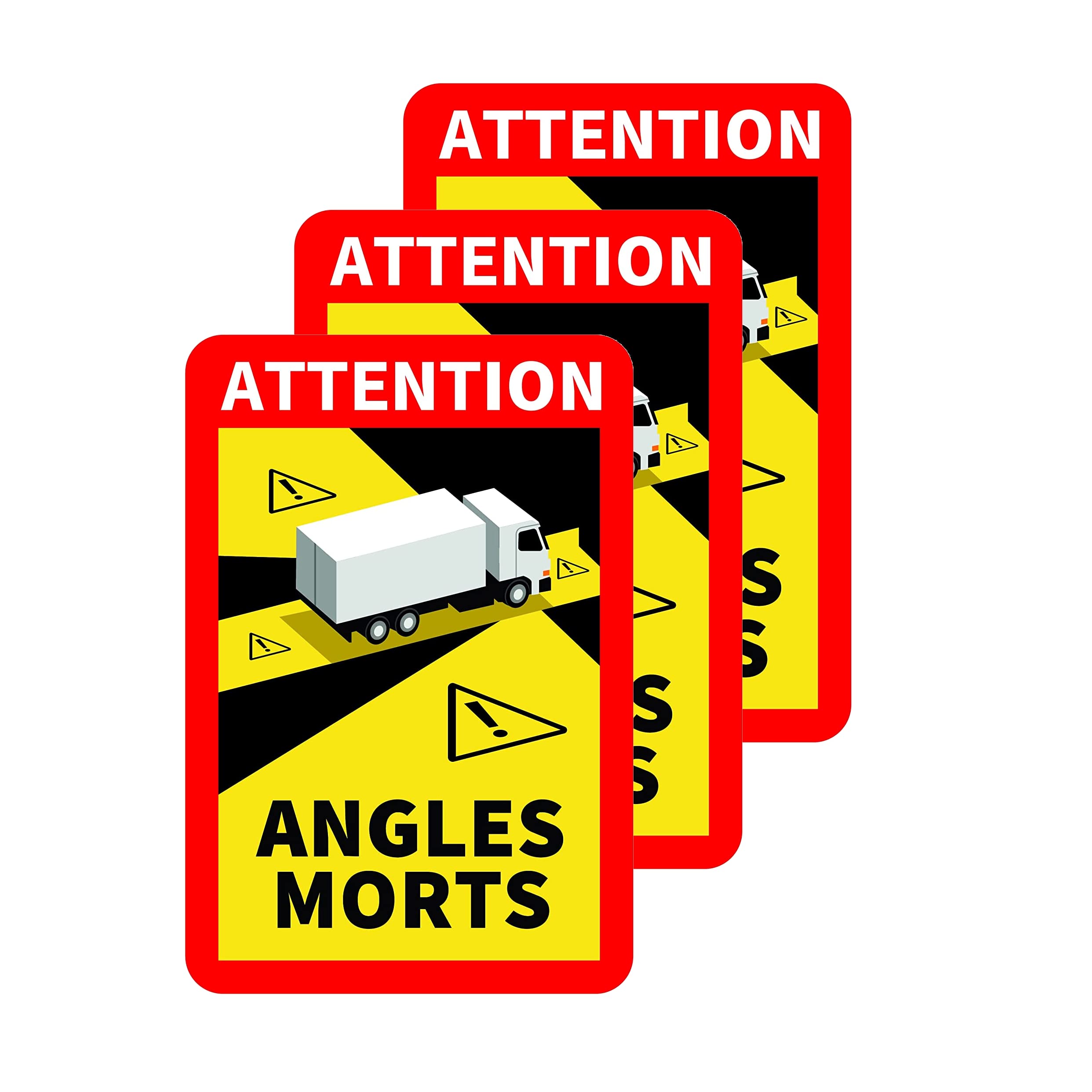Prolac Angles Morts/Blind Spot Stickers for Truck and Caravan (Pack of 3)