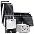 ExpertPower 10KWH 3240W 48V-120V Solar Power System Kit | LiFePO4 48V 200Ah Battery, 3240W Solar Panels, 6.5KW Hybrid Solar Inverter, 120A MPPT Controller | Off Grid, Residential, Home, Cabin, Back Up