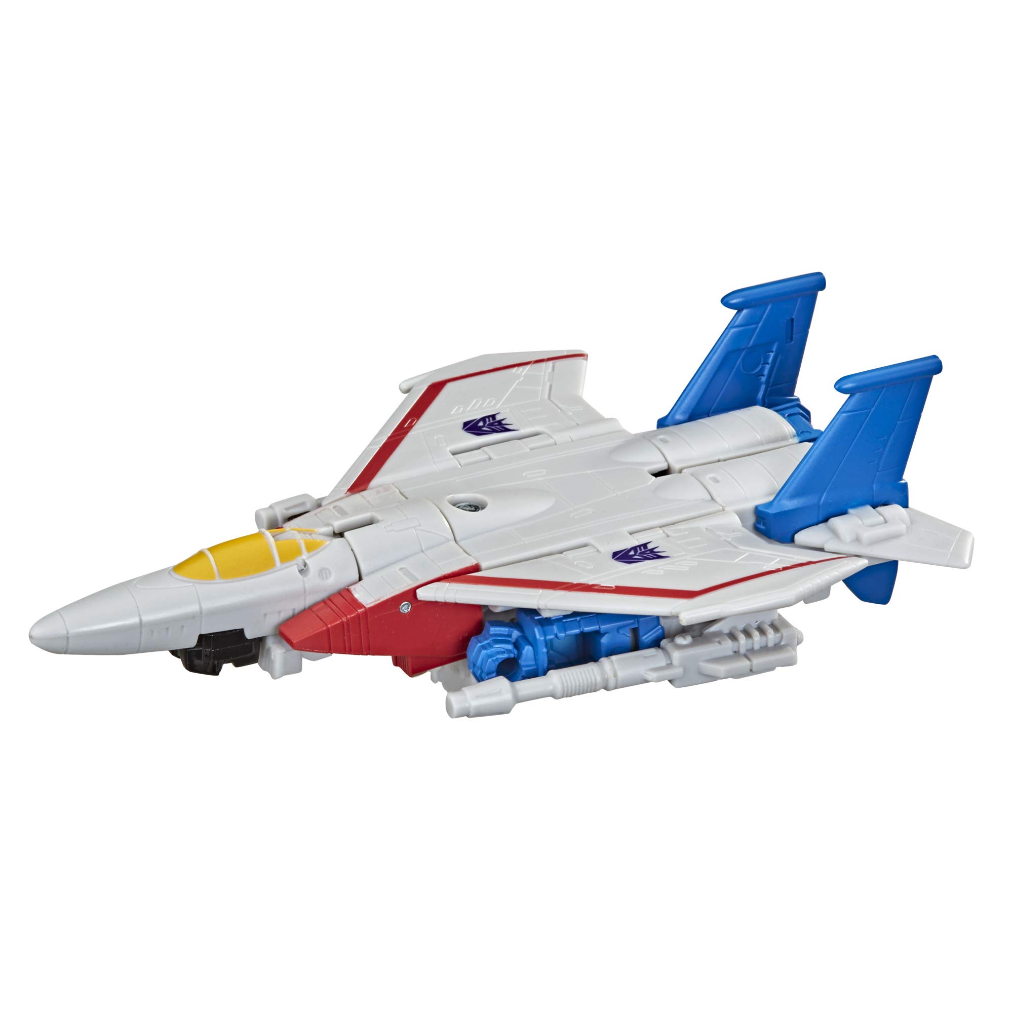 Transformers Toys Generations War for Cybertron: Kingdom Core Class WFC-K12 Starscream Action Figure - Kids Ages 8 and Up, 3.5-inch, F0665