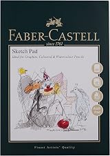 Faber-Castell Art & Graphic Sketch Pad A4 40 Sheets 160 GSM Acid Free