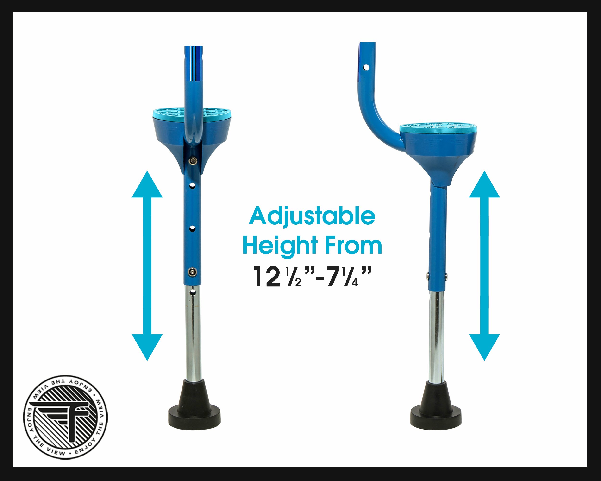 Flybar Maverick Walking Stilts for Kids Ages 5 +, Weights Up to 190 Lbs