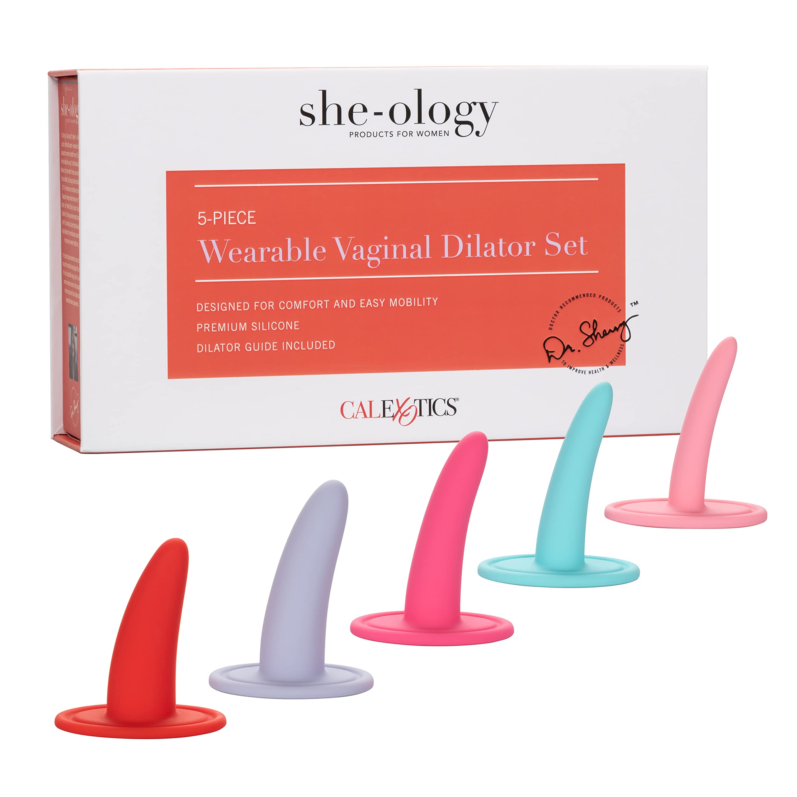 SHE-OLOGY Wearable Vaginal Dilator, Multicoloured