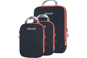 ALAMEDA Packing Cube Set 3pcs for Travel,Compression Bags Organizer for Luggage/Backpack