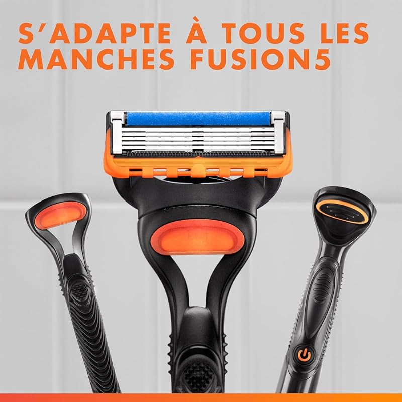 Lames de Rasoir Homme Fusion 5, Pack de 16