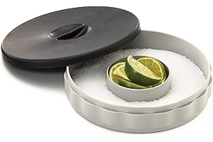 TableCraft Glass Rimmer Set, Gray Plastic Base with Black Rubber Cover, 1 Count (Pack of 1)