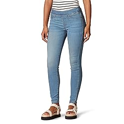 Amazon Essentials Women's Mid-Rise Stretch Pull-On