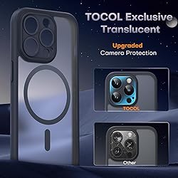 TOCOL Magnetic for iPhone 13 Pro Max Case, Upgraded