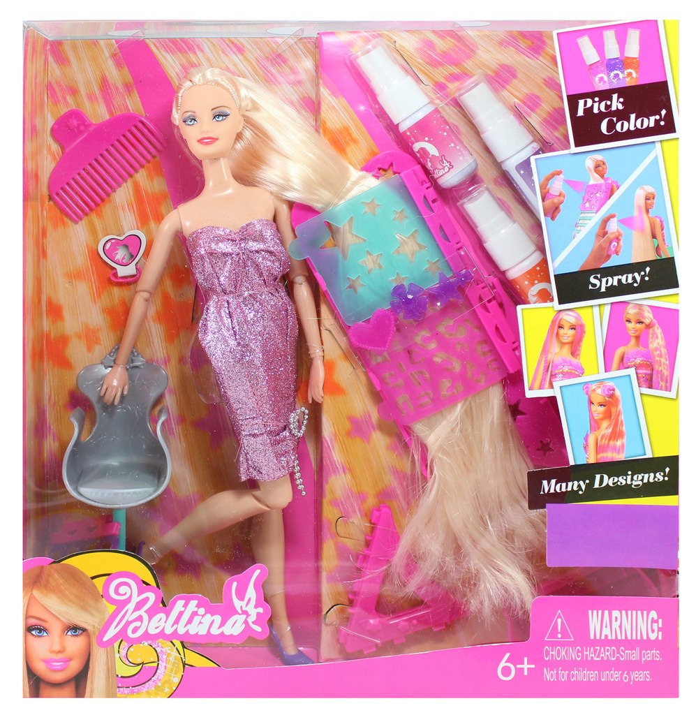 barbie hairtastic color and design salon