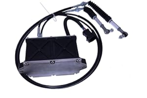HOLDWELL Throttle Motor 247-5212 227-5212 compatible with Caterpillar CAT Excavator E320C E320D E312C E312D 318C 320C 312C 320CFM 320CL 320D Engine 3066 C6.4 2 Cables 7 Pins