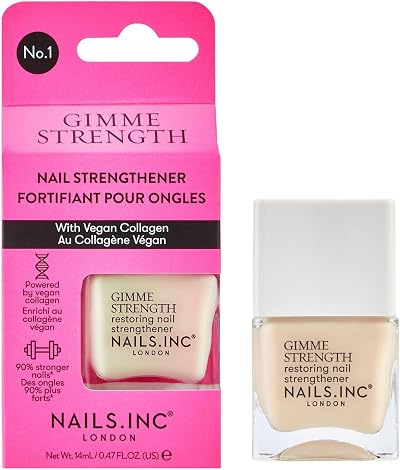 Nails Inc Gimme Strength Nail Treatment Restoring Strengthener 14 ml