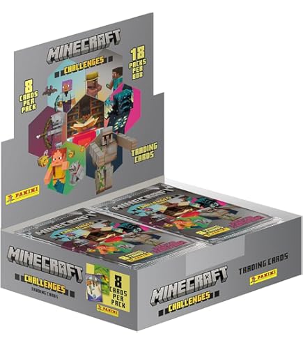 Amazon.com: Panini Minecraft Trading Cards 3-Create, Explore
