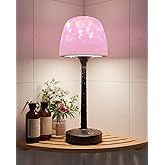 Shower Lamp Waterproof, 16 Color Bathroom Mood Light, Rechargeable Shower Light with Remote & Touch Control, LED Cordless Water Ripple Projector for Inside Shower, Bath, Bedroom, Outdoor (Black）