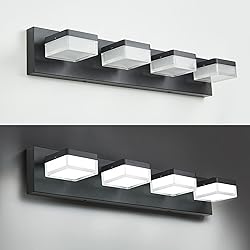 SOLFART Dimmable Bathroom Vanity Lights Black