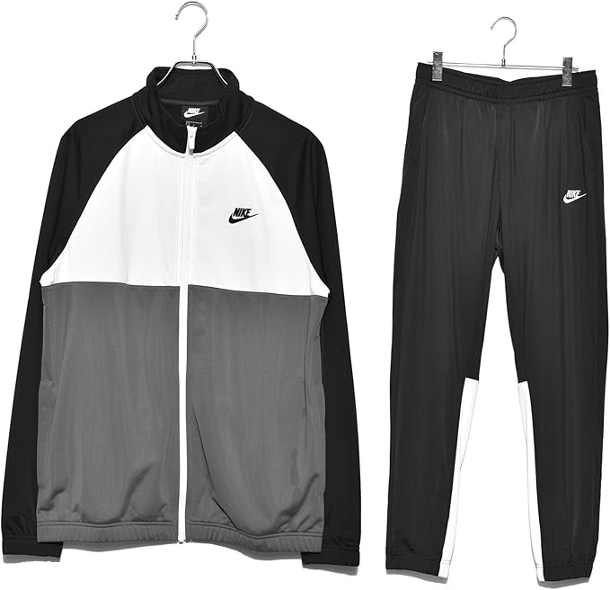ナイキ メンズ ジャージ 上下セット ポケット トラック スーツ Fa19 Bv3056 010 スポーツウェア ブラック ダークグレー Nike フィットネス トレーニング メンズ 通販 Amazon