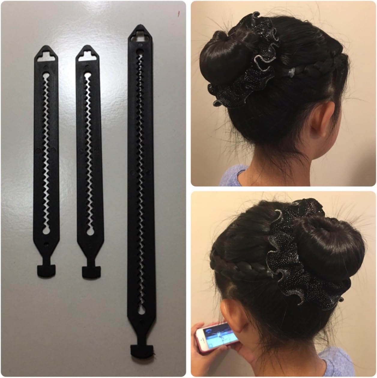 Pack of 3 DIY Hair accessories