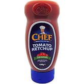 Chef Squeezy Tomato Ketchup Squeezy 490g
